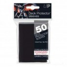 UltraPro Standard Card Sleeves Black (50 Pack) Standard Size Card Sleeves